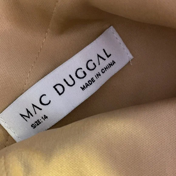 New women Sz 14 Beaded sophisticated gown - Picture 9 of 13